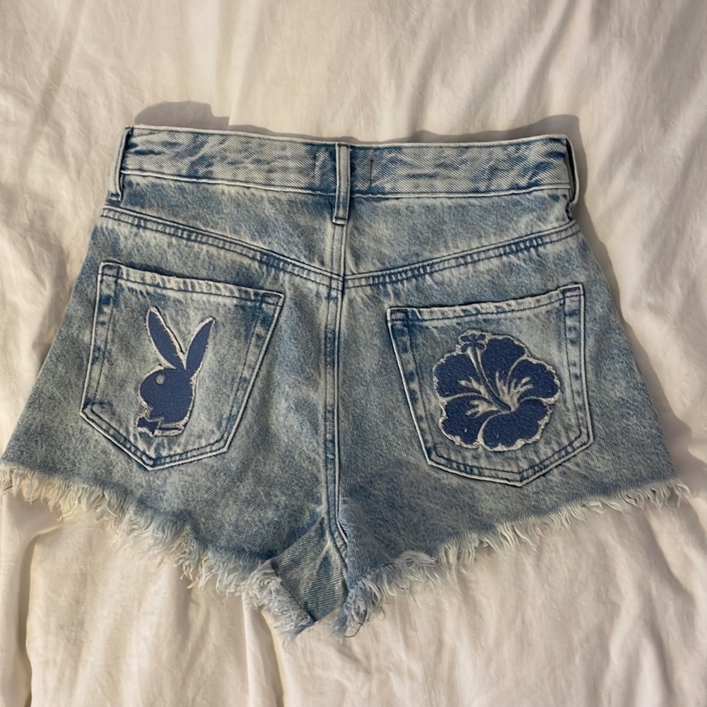 Pasun playboy jean shorts